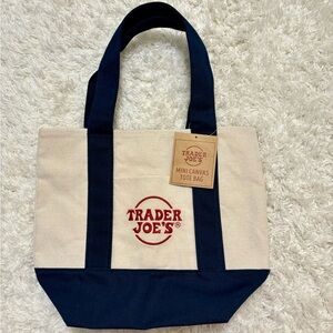 Mini Trader Joe’s Canvas Tote Bag